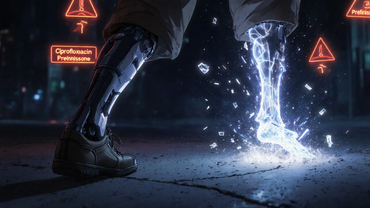 Quinolone Antibiotics and Corticosteroids: The Hidden Risk of Tendon Rupture