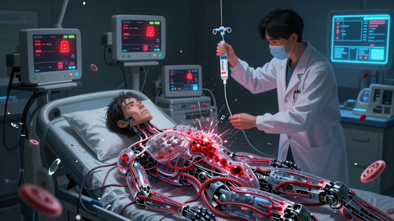 Disseminated Intravascular Coagulation from Drug Reactions: Critical Management