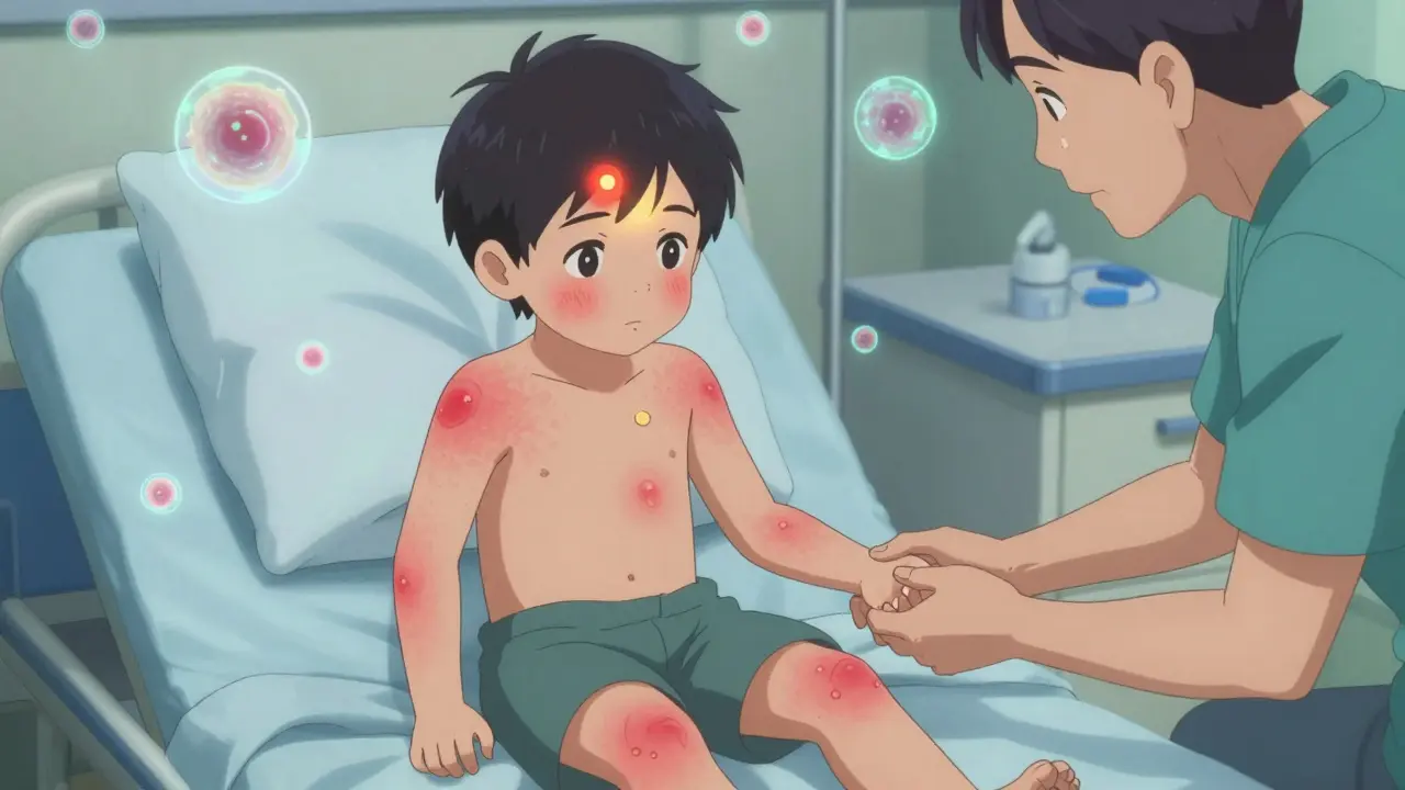 Serum Sickness-Like Reactions: Delayed Antibiotic Hypersensitivity in Children